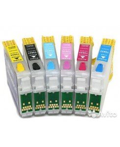 CARTOUCHES RECHARGEABLES EPSON  T0826