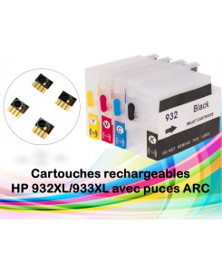 Cartouches rechargeables HP...