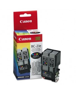 Pack Cartouches + tetes Canon BCI21e