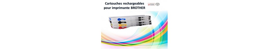 cartouches rechargeables brother,cartouches d'encre rechargeable Brother