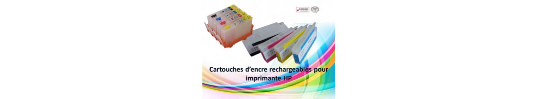 cartouches rechargeables HP,encre imprimante hp,recharge hp364