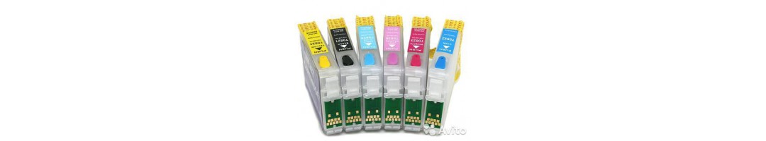 cartouches d'encre rechargeables Epson T0826