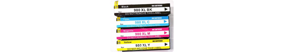 cartouches d'encre hp 980xl,cartouche d'imprimantes HP980XL officejet