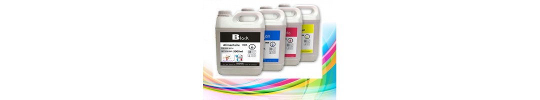 Bidon 5 litres encre alimentaire