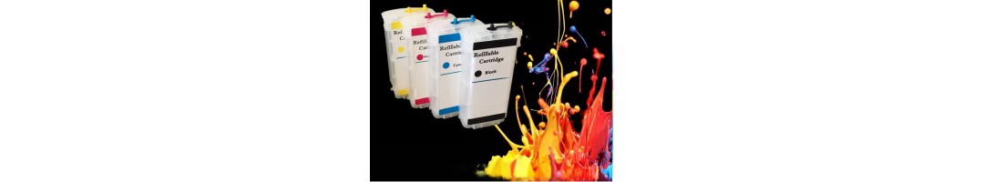 cartouches rechargeables HP10,cartouches rechargeables designjet 500