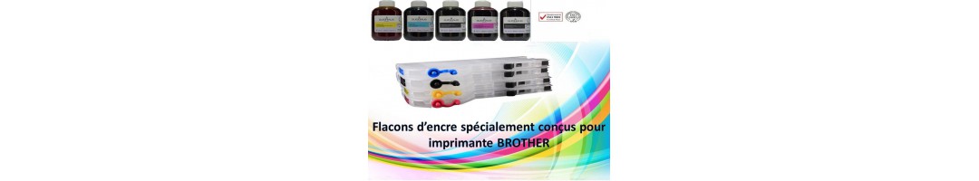 flacons encre cartouches brother,recharge cartouche d'encre brother,